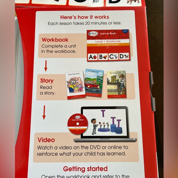 Hooked on phonics , learn to read - Picture 4 of 4
